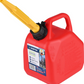 Scepter Self Venting Gasoline Can, Bright Red, with Position Spout. Ideal for Filing Vehicles, Grass Cutters, Generators and More - 07081, 07079, 07622 MEGA