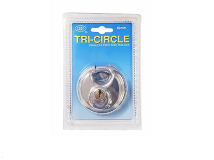 PADLOCK DISKUS 80MM S/ST - TDP-80
