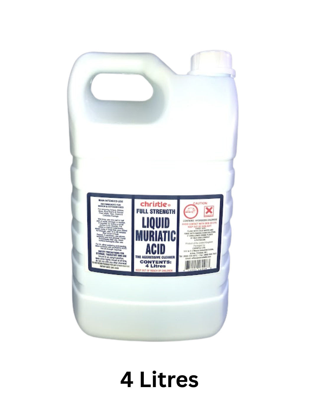 Muriatic Acid for Cleaning of Pools, Concrete Areas, Removing over Masonary Paint, etc - LMA001 MEGA