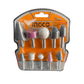 Ingco Grinder Accessories For Die Grinders And Mini Grinders 10Pcs - AKB1001 MEGA