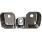 Traditional Triple Basin Sink 47" X 22" X 7" - AUGH021 MEGA