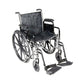 Wheelchair Manual Silver Sport II PS-SSP218DDA-SF Embossed vinyl upholstery is durable, lightweight and easy to clean. Urethane tires mounted on composite wheels provide durability and low maintenance. -9797 Hannah's Variety Store