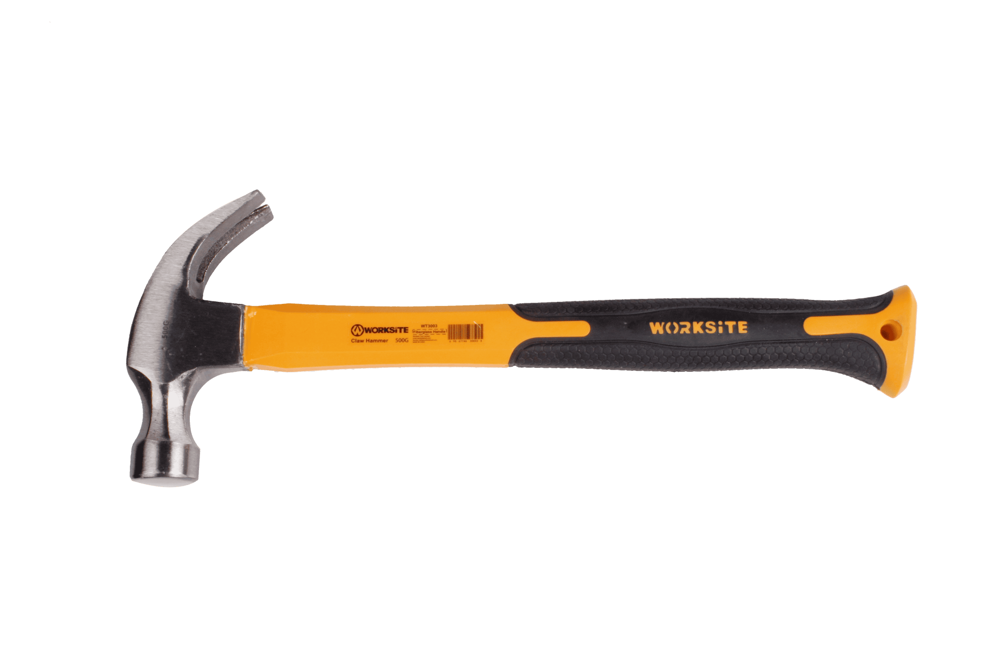 WORKSITE Hammer Claw Wooden Hand Tools Steel Pipe Claw Hammer 500G Straight Mini Claw Hammer - WT3003 Worksite Hand Tools