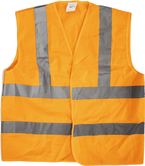 Worksite Reflection Vest Yellow with High Visibility Dual Tone High Reflective Strips- WT9321 Worksite Hand Tools