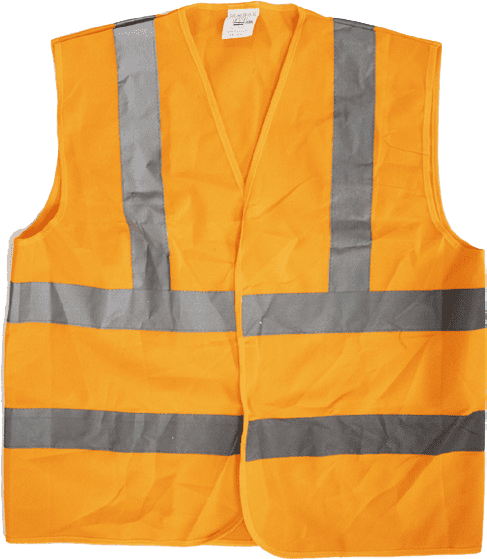 Worksite Reflection Vest Yellow with High Visibility Dual Tone High Reflective Strips- WT9321