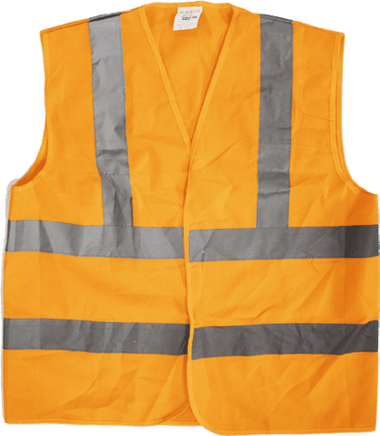 Worksite Reflection Vest Yellow with High Visibility Dual Tone High Reflective Strips- WT9321