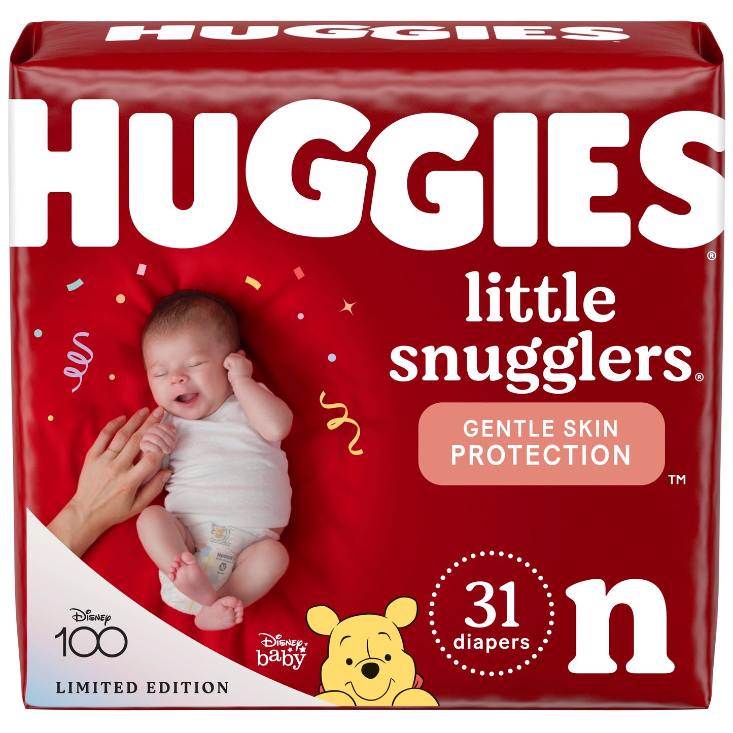 HUGGIES LITTLE SNUGGLERS NEWBORN 31CT - HLSNB Pie's Variety Store