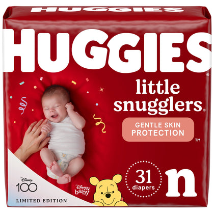 HUGGIES LITTLE SNUGGLERS NEWBORN 31CT - HLSNB