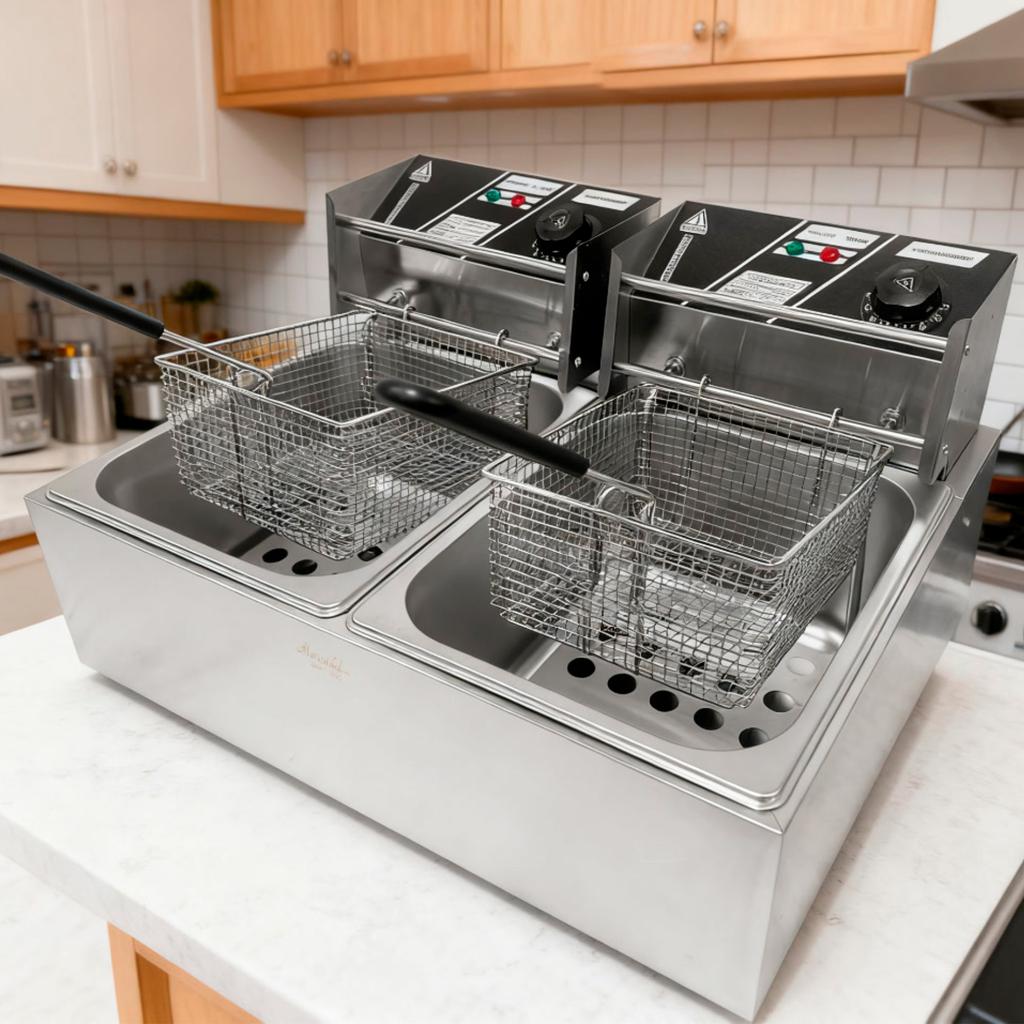 Marigold Professional Double Basket Fryer-509765 ebuystt