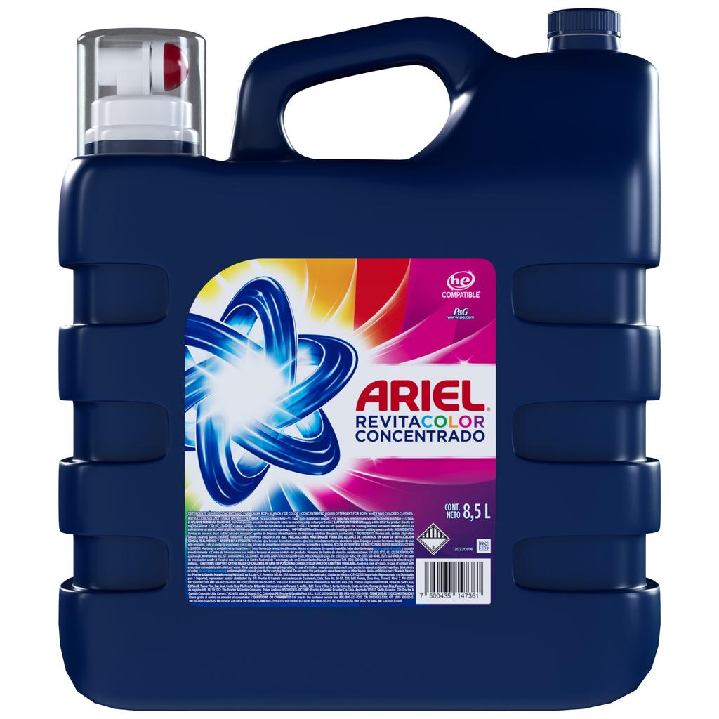 Ariel Revitacolor Liquid Laundry Detergent with Stain Remover 8.5 L / 140 Washes - 436799 ebuystt