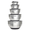 Viking Stainless Steel Mixing Bowls Set 10 Pieces - 493218-0840595110667