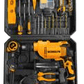 WORKSITE 710W 102PCS ELECTRIC IMPACT DRILL KIT- EID447-KIT Worksite Power Tools