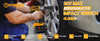 WORKSITE Brushless Cordless Impact Wrench 1/2 Inch 20V High Torque 4.0Ah Battery 280 ft-lbs(380 Nm) Impact Gun Tools No.CIW336