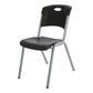 Lifetime Stack Chair Black Commercial Grade-28333 ebuystt