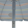 Tommy Bahama Beach Umbrella with Sand Anchor 1.28 m / 6'. Protect yourself under the sun with the Tommy Bahama umbrella. -473916