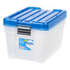 Iris Plastic Storage Tote 3 Pieces Set is perfect for eliminating clutter and getting the whole house organized -278090