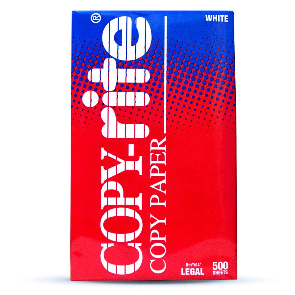 Copyrite Copy Paper 8.5 inches x14 inches Ream 20 lb-192393 – ebuystt