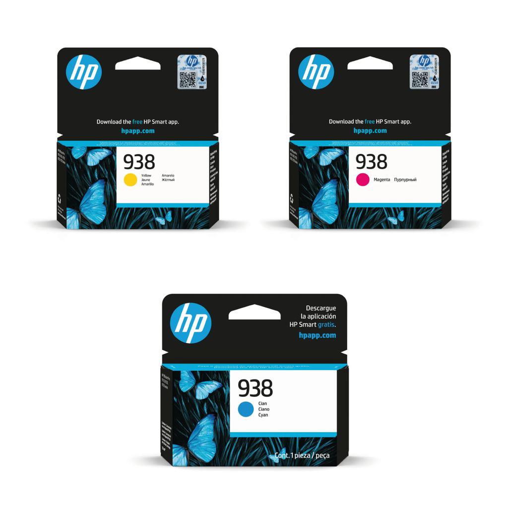 HP Tricolor Ink 938 Cartridge - 477225
