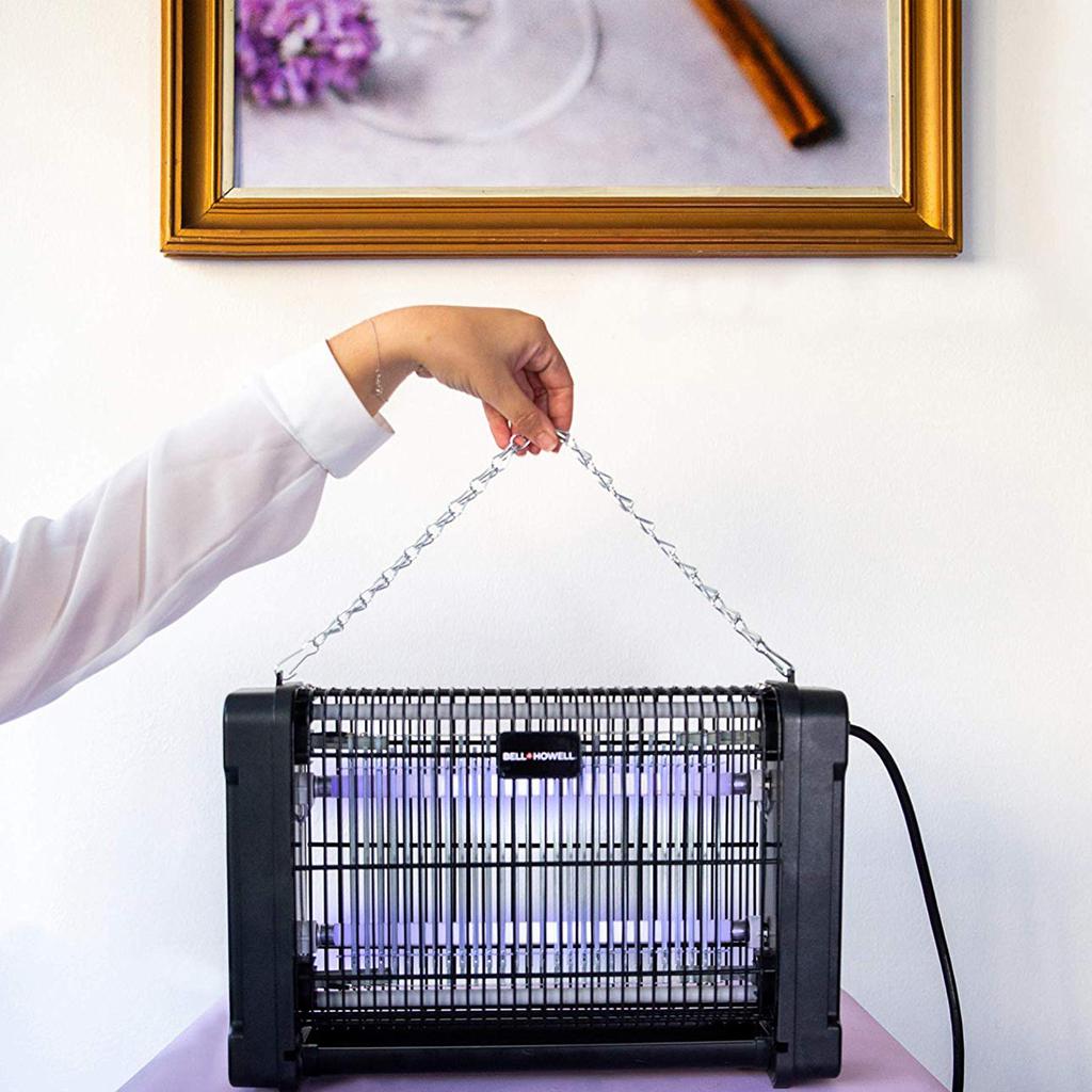 Bell + Howell MONSTER ZAPPER 2,800 Volt 20 Watts Attracts and Kills Houseflies, Mosquitoes,use it indoors, in your kitchen and Bedroom, or Outside on the porch on warm summer nights - 380185 Hannah's Variety Store