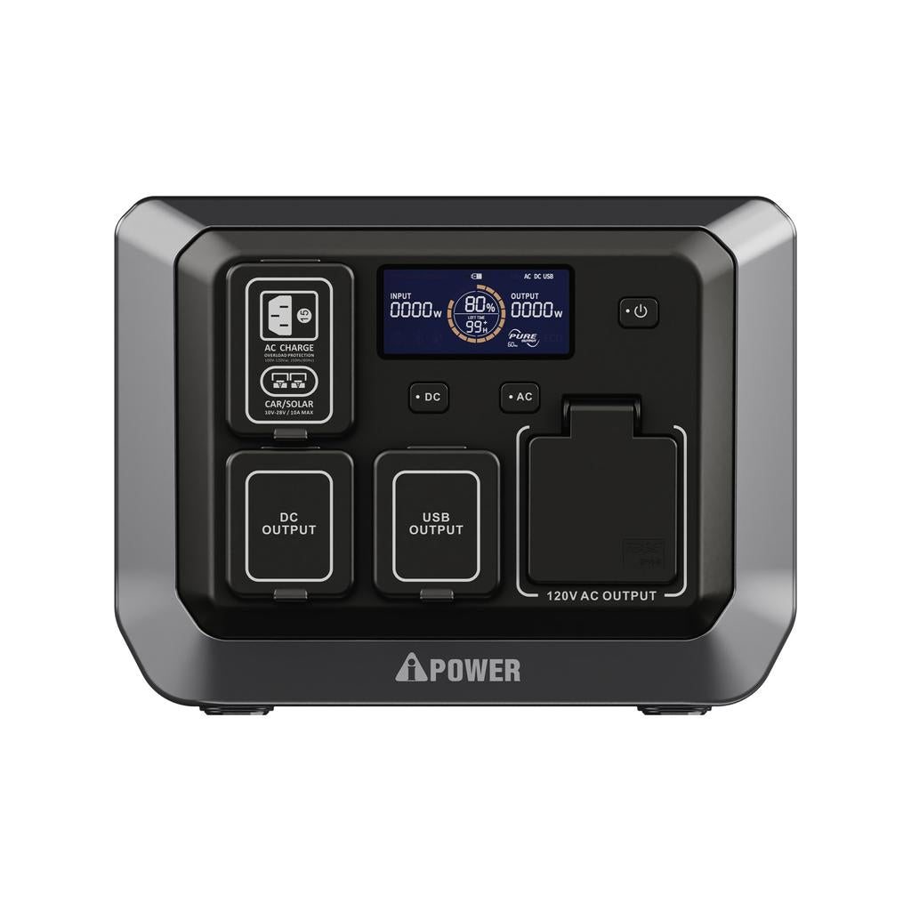 AiPower Portable Power Station with Fast Charging 1 200 W -510179 ebuystt