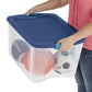 Sterilite Clear Plastic Storage Box with Lid 68.14 L / 18 gal-513432 ebuystt