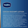 Vaseline Intensive Care Lotion Cocoa Radiant 20.3 Ounce Pump (600ml) - 30521013442