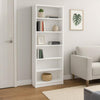 Luxhome Engineered Wood 6-Shelf Bookcase - 499921