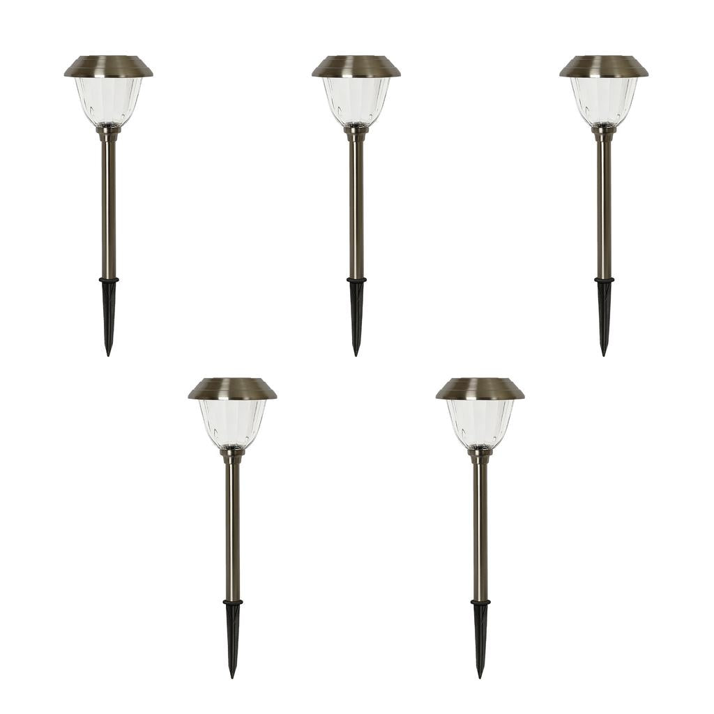 SmartYard LED Solar Light Fixtures 5 Units -479494-0012109108914 Ebuystt
