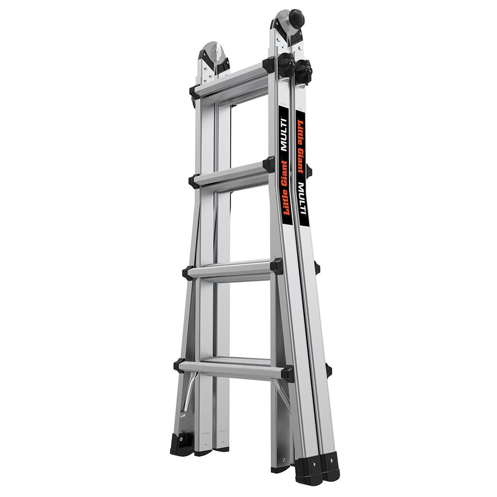 Little Giant Ladders M17 Aluminum Multi-Position Ladder with 24 Configurations -514829 ebuystt