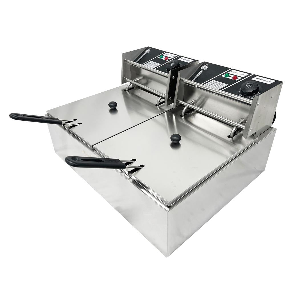 Marigold Professional Double Basket Fryer-509765 ebuystt