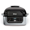 Ninja Food 5-in-1 Indoor Electric Grill with Air Fry, Roast, Bake & Dehydrate-Programmable, Black\Silver 3.79 L / 1 gal-466013