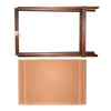Portable Multipurpose Tray with Side Handles and Folding Stand - 482599