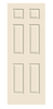 HDF White Panel Flush Door 28