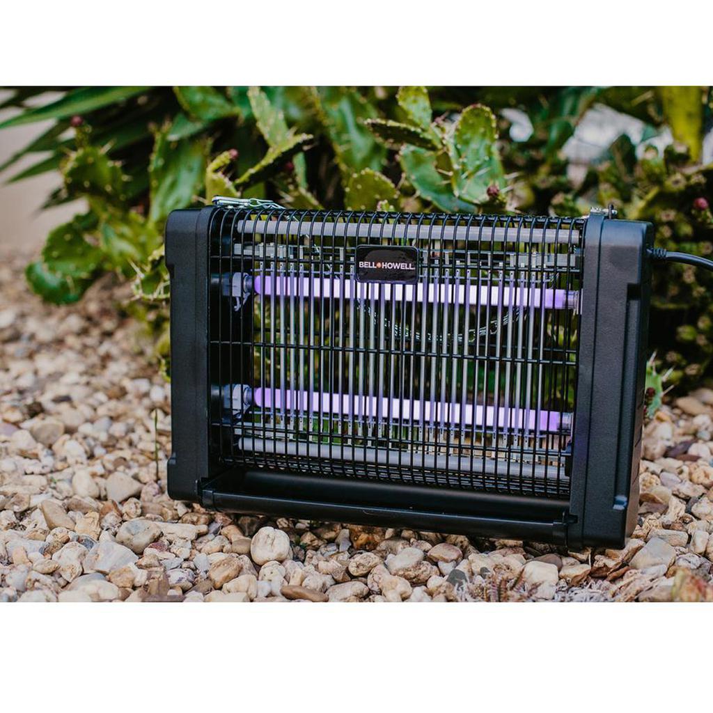 Bell + Howell MONSTER ZAPPER 2,800 Volt 20 Watts Attracts and Kills Houseflies, Mosquitoes,use it indoors, in your kitchen and Bedroom, or Outside on the porch on warm summer nights - 380185 Hannah's Variety Store