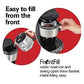 Hamilton Beach 5 Cup Compact Drip Coffee Maker with Programmable Clock, Glass Carafe, Auto Pause and Pour, Black & Stainless Steel (46111) ebuystt