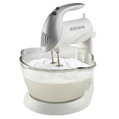 BLACK & DECKER STAND MIXER WHITE 5 SPEED 1CT - BNDCJ654 Pie's Variety Store