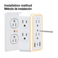 ProHT 6-Outlet Multiple Plug USB and Night Light. Get unmatched power with the ProHT power strip.-460644 EBUYSTT