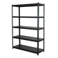5-Level Metal Shelf featuring spaced shelves that provide ample space to store books, boxes, toys, or whatever you need- 455151 ebuystt