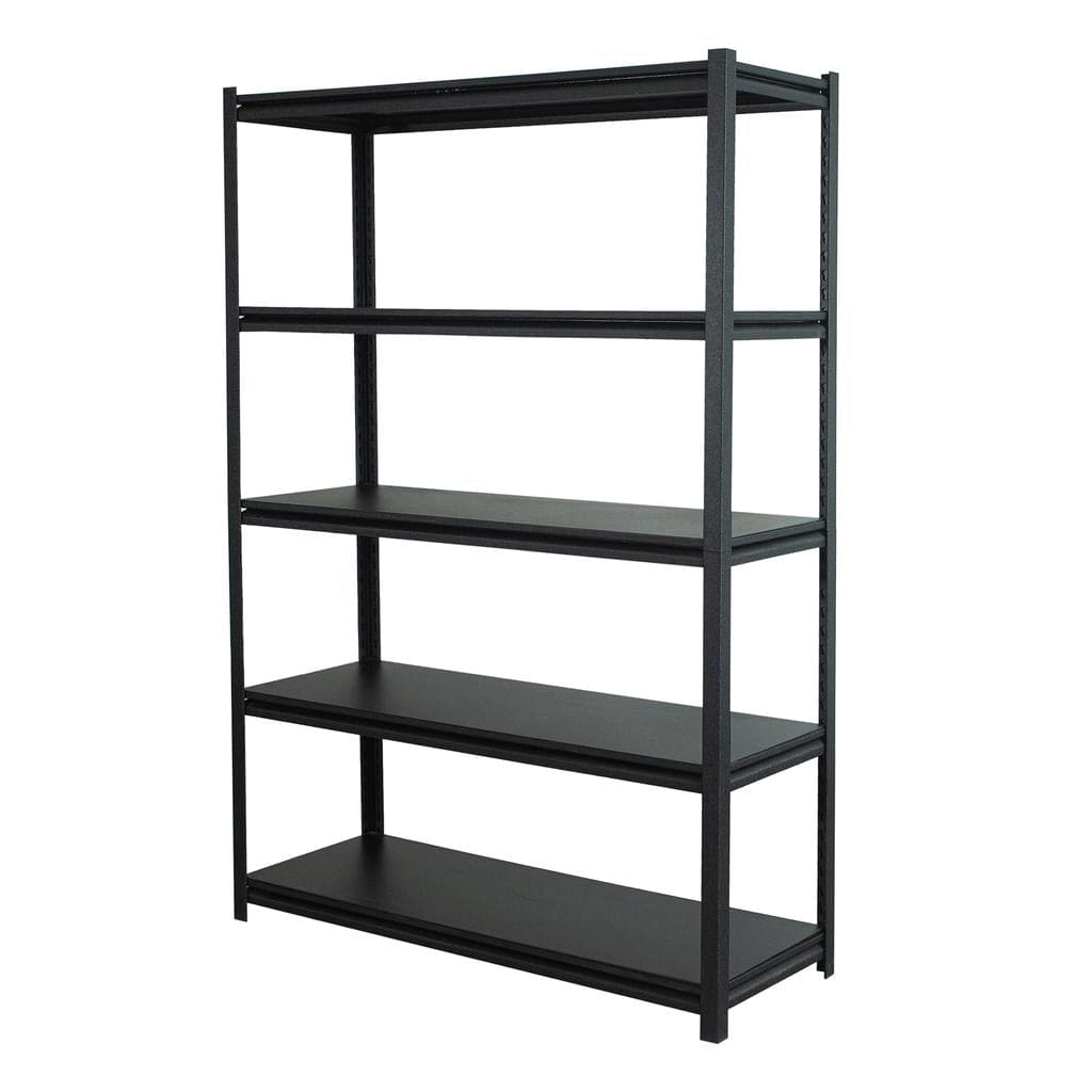 5-Level Metal Shelf featuring spaced shelves that provide ample space to store books, boxes, toys, or whatever you need- 455151 ebuystt