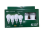 Halos A19 LED Bulb 9W 4 pack-Save Energy. Shine Brighter. Choose Halos MEGA