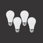Halos A19 LED Bulb 9W 4 pack-Save Energy. Shine Brighter. Choose Halos MEGA
