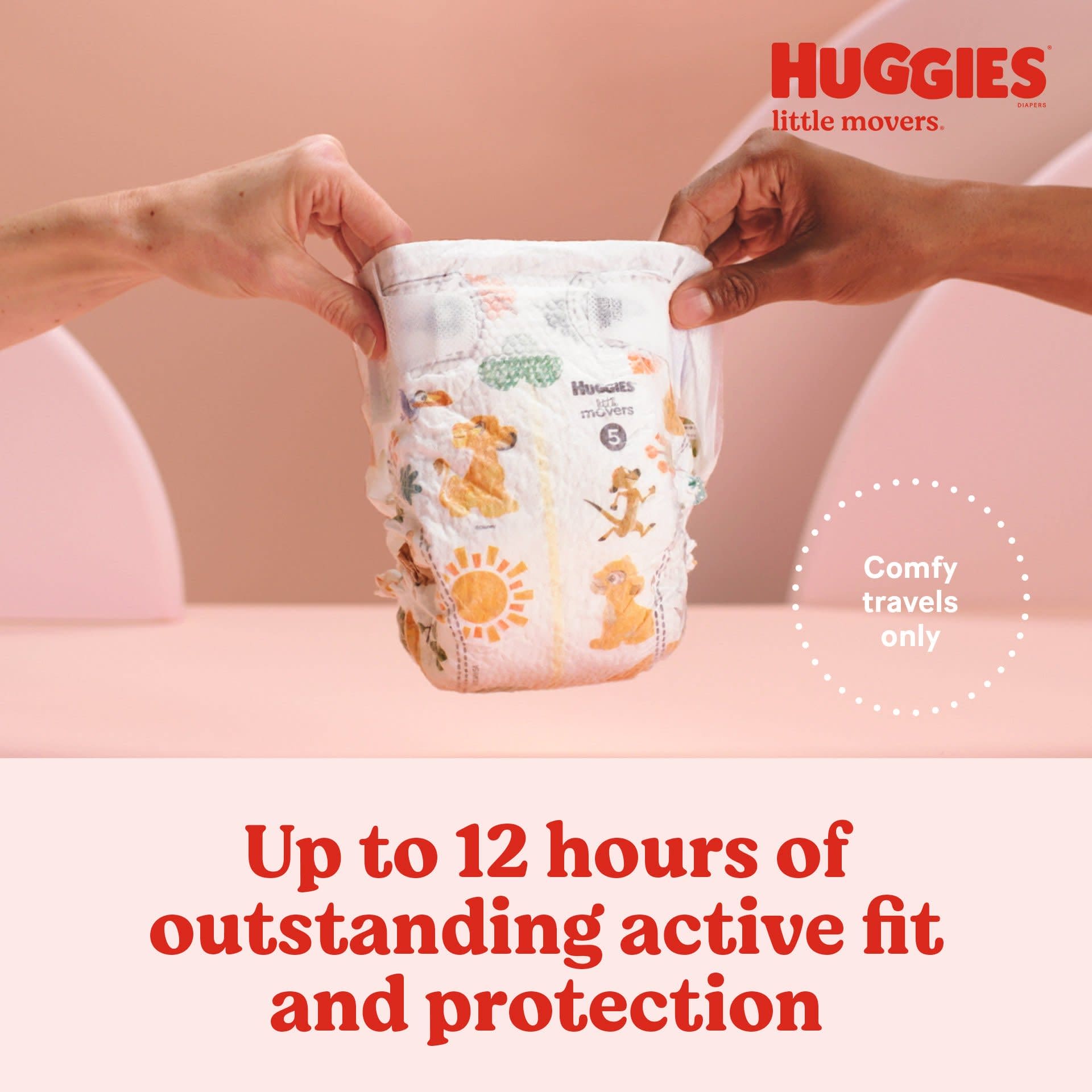 HUGGIES LITTLE MOVERS STEP 3 MED 25CT - HLMS3M Pie's Variety Store