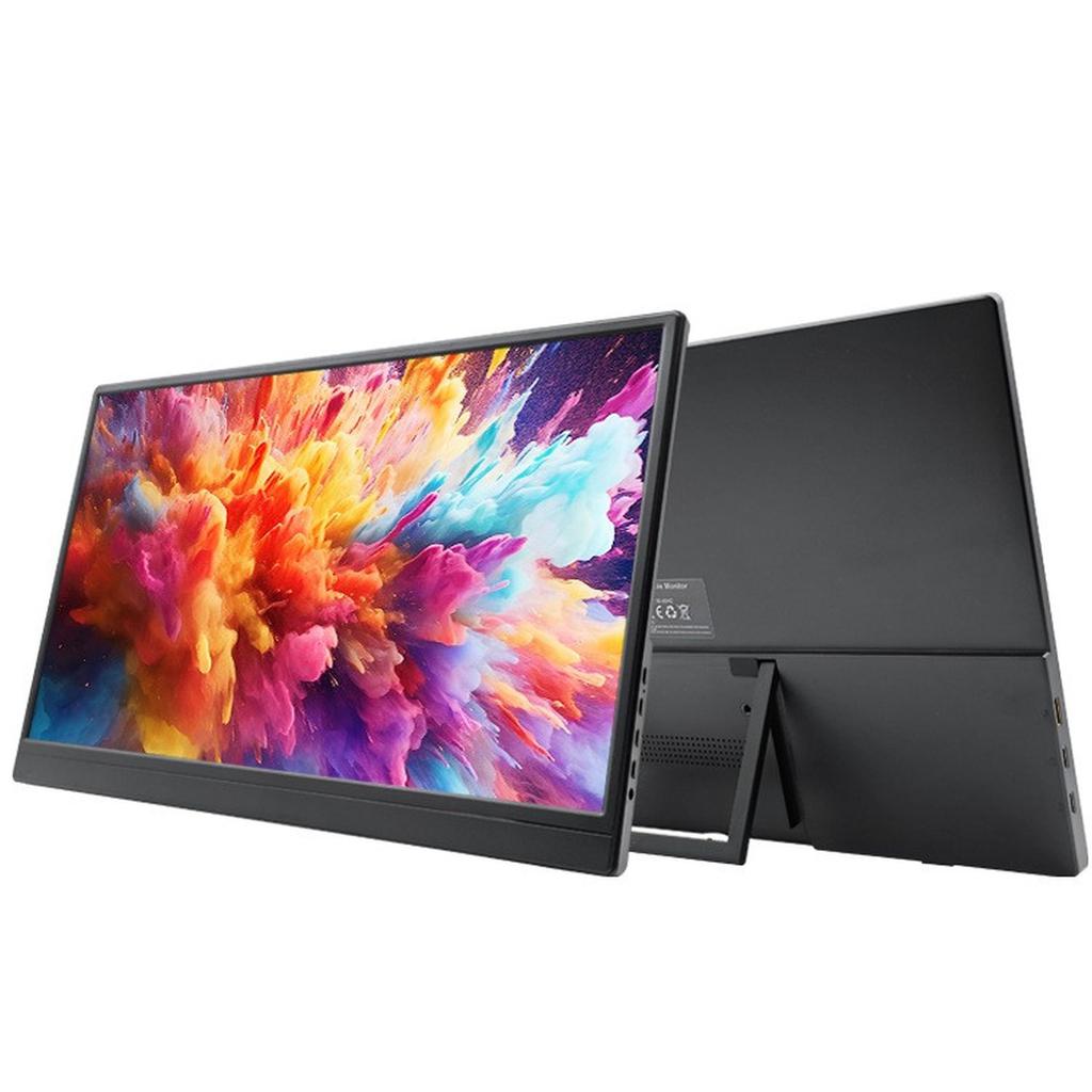 Harkn 39.62 cm / 15.6" Inches Portable Monitor FHD 1 080p with USB-C and HDMI 86200-509143 ebuystt