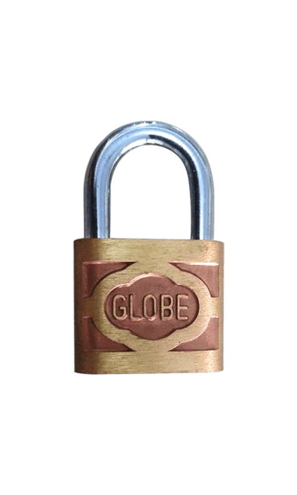 GLOBE BRASS PADLOCK - 1719 MEGA