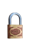 GLOBE BRASS PADLOCK - 1719
