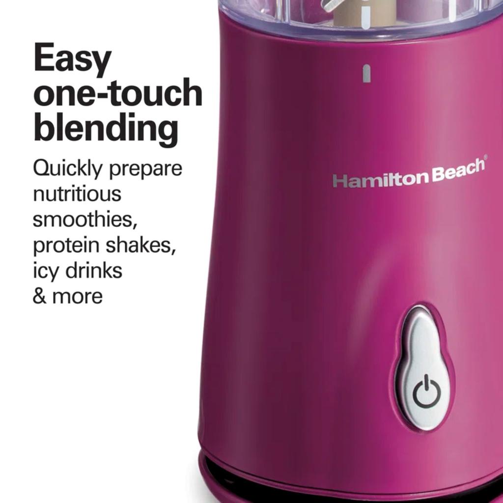 Hamilton Beach Easy Cleaning Portable Personal Blender 414 mL -469272-0040094511310 ebuystt