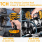 WORKSITE Brushless Cordless Impact Wrench 1/2 Inch 20V High Torque 4.0Ah Battery 280 ft-lbs(380 Nm) Impact Gun Tools No.CIW336 Worksite Power Tools