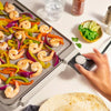 Bella Ceramic Griddle with Nonstick Coating and Integrated Warming - 490759