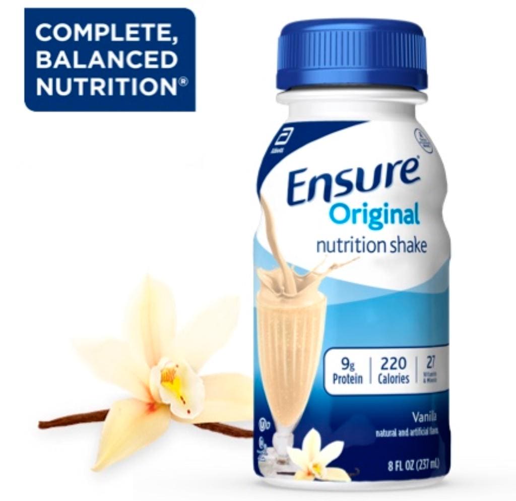 Ensure Vanilla Flavored Nutritional Shake with 27 Vitamins and Minerals 6 units / 8 oz / 237 ml ebuystt