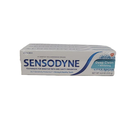 Sensodyne Deep Clean Toothpaste for Sensitive Teeth 3 Units / 113 g Sensodyne Deep Cleaning was specially developed to relieve tooth sensitivity-383773